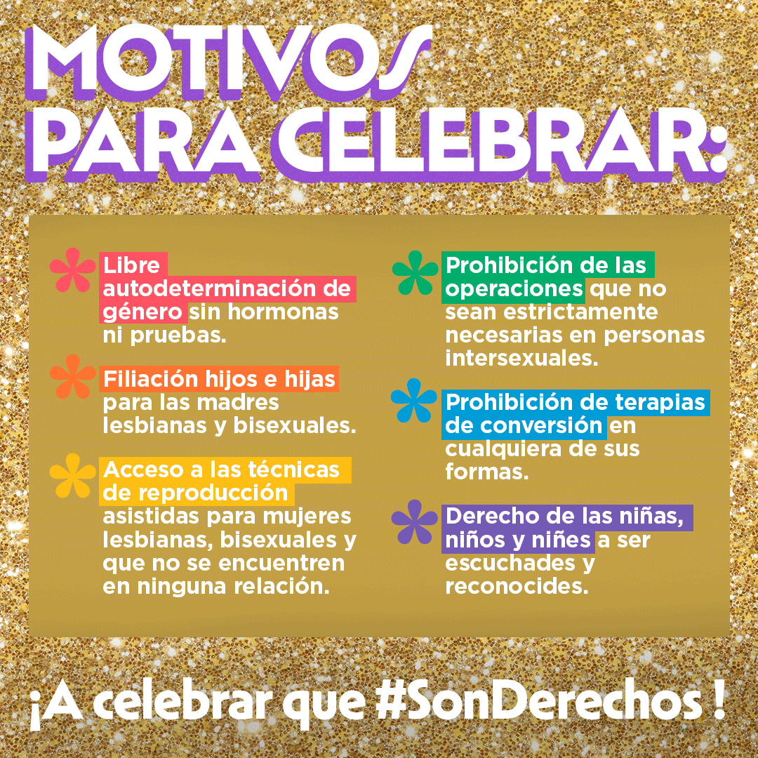IreneMontero's tweet photo. Celebramos con mucho Orgullo que vamos a ser un país mejor 🏳️‍🌈🏳️‍⚧️

No son deseos, #SonDerechos https://t.co/sktFZKJbfD