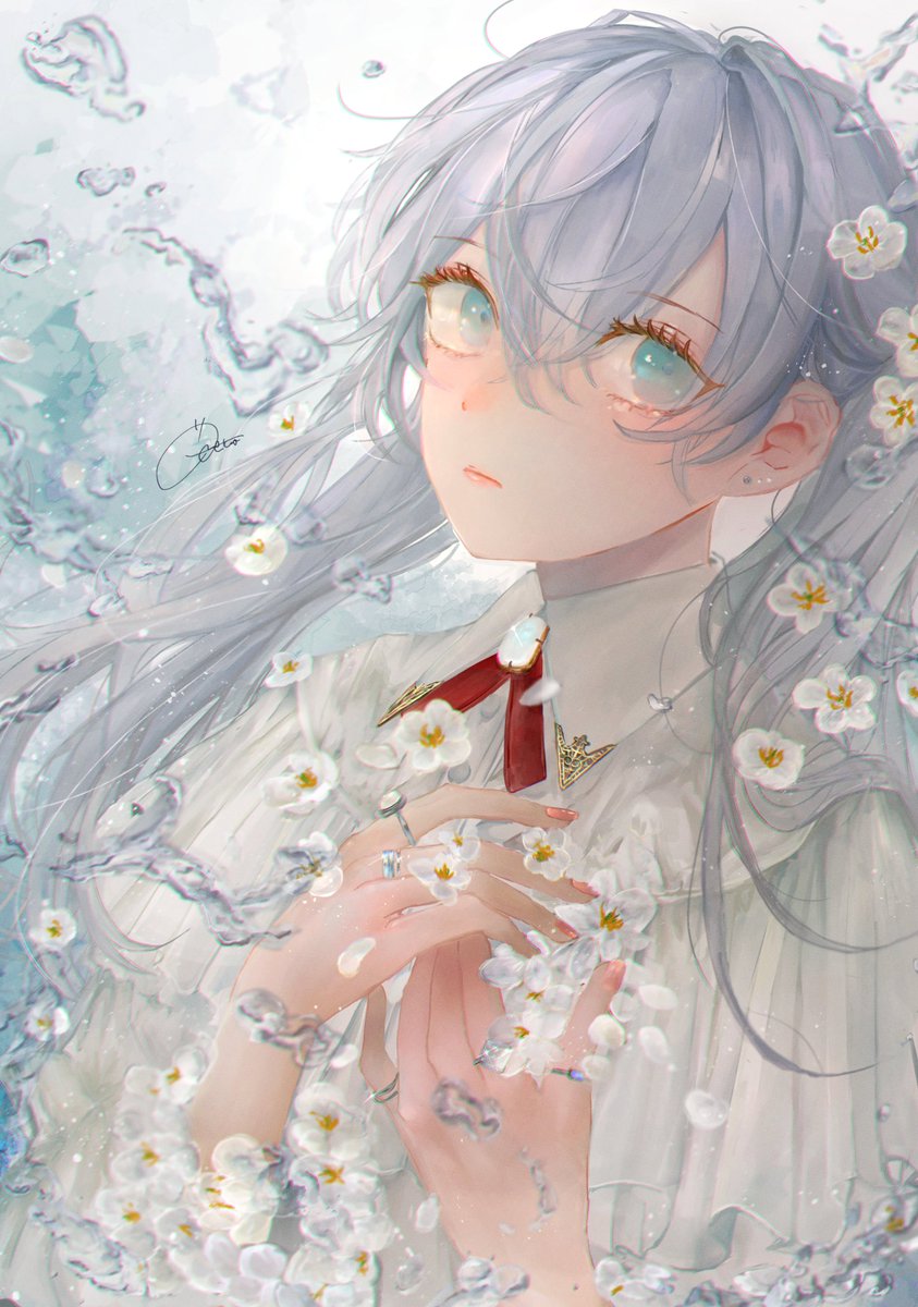 初音ミク 「『気持ちの透花』 」|瑪透@修行中のイラスト