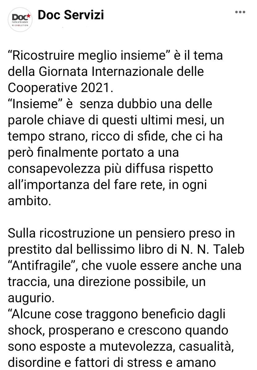 docservizi's tweet photo. Giornata Internazionale delle Cooperative 2021
#retedoc #CoopsDay https://t.co/YMYQXszNHi