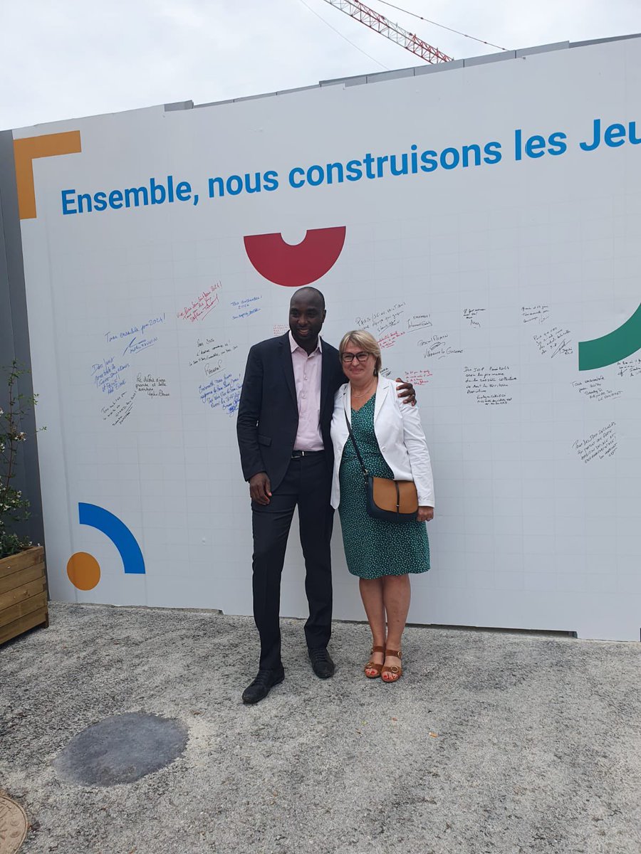 Aujourd'hui : inauguration de la Maison du projet du Village des Athlètes. Plaine Commune Développement fière d'être l'aménageur et d'être au rendez-vous sur la partie ilodionysienne du Village. En route pour les JOP 2024 et l'héritage en 2025 !