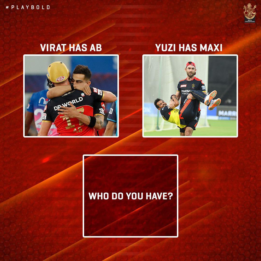 RCBTweets's tweet photo. We’re all missing our friends during the lockdown, let them know you’re thinking about them! ❤️

Tag your squad! 👇🏻

#PlayBold #WeAreChallengers #FriendsLikeFamily https://t.co/jaCFBrHt8g