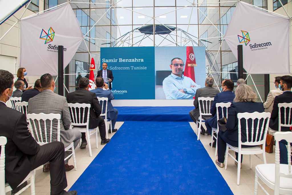 Retour en image et en vidéo de l’inauguration du siège <a href="/SofrecomTunisia/">Sofrecom Tunisie</a> 👉🎥 youtu.be/jHM-R43bJaY🎉Merci M Fadhel Kraiem <a href="/Ministere_TC/">Kunal Zanzawat</a> <a href="/ParantAndre/">André Parant</a> @BF_Tunisia <a href="/FIPATunisia/">FIPA-Tunisia</a> <a href="/Smart_Tunisia/">Smart Tunisia</a> <a href="/millet_thierry/">Thierry Millet</a> <a href="/siwar_farhat/">Siwar farhat</a> <a href="/GuillaumeBoudin/">Guillaume Boudin</a> <a href="/MichaelTrabbia/">Michaël Trabbia</a> <a href="/AliouneNdiaye_/">Alioune Ndiaye</a> <a href="/Sofrecom/">Sofrecom</a>