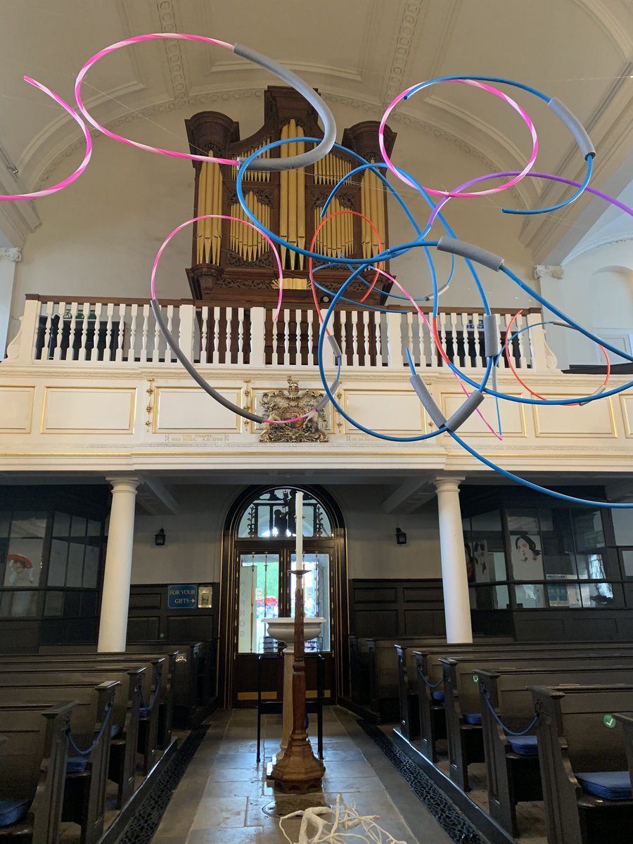 instagram.com/p/CQ25bqzl_RM/… <a href="/Grace/">Grace</a>  Thanks <a href="/MayfairArtWknd/">Mayfair Art Weekend</a> for including #unravelled in your highlights <a href="/GrosvenorChapel/">Grosvenor Chapel</a> #installtionart #londonart #mayfairart    #oohypnos