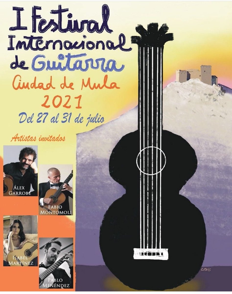 𝗜 𝗙𝗲𝘀𝘁𝗶𝘃𝗮𝗹 𝘆 𝗖𝗲𝗿𝘁𝗮𝗺𝗲𝗻 𝗜𝗻𝘁𝗲𝗿𝗻𝗮𝗰𝗶𝗼𝗻𝗮𝗹 𝗱𝗲 𝗚𝘂𝗶𝘁𝗮𝗿𝗿𝗮 "𝗖𝗶𝘂𝗱𝗮𝗱 𝗱𝗲 𝗠𝘂𝗹𝗮"
Fin plazo de inscripción.

➡️ Tendremos cerca de 30 participantes de 6 nacionalidades distintas: Francia, Chile, Perú, Colombia, México y España.

#MulaEsCultura