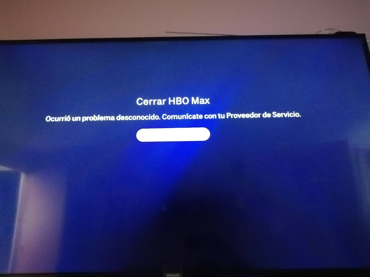 DaaaFFNNee's tweet photo. @HBOMaxCASupport buenos días, desde ayer que me registre no he podido ver nada ya q me saca de la plataforma y no puedo ver nada, ya lo intente en mi pantalla y me sale esto, ojala m ayuden x q nadie de soporte lo hace o cual es el problema, ojala me ayuden. https://t.co/9p6fSnodtU