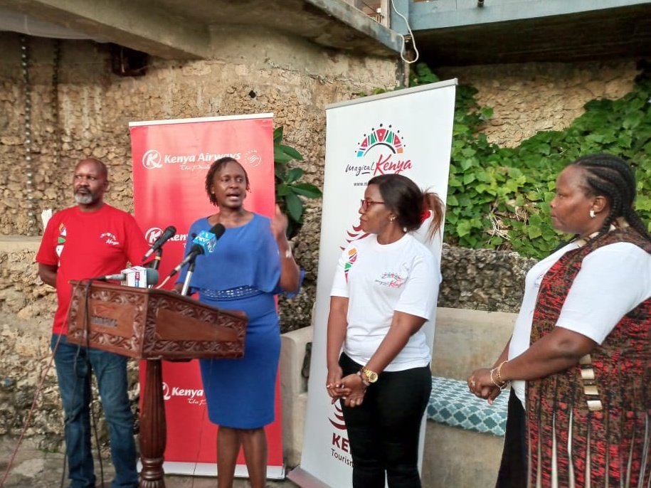 KenyaAirways's tweet photo. Did you know that 40% of tourists to Kenya come from Africa? We're pleased to partner with @magicalkenya to host travel agents from Eastern Africa to explore Nairobi, Tsavo West, Nanyuki, Maasai Mara, Diani, Malindi, Watamu &amp; Mombasa. #IntraAfricaTravel #LetKQTakeYouThere https://t.co/aFyUdCaF9h