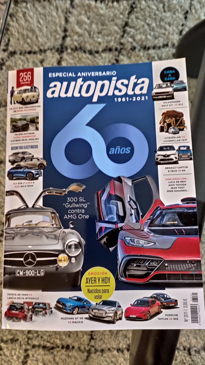 Felicidades <a href="/PayoAutopista/">PayoJCMotor</a> <a href="/mariawandosell/">María Wandosell Alcina</a> <a href="/SylviaLongas/">Sylvia Longas</a> por el trabajo en este especial del aniversario de <a href="/autopista_es/">autopista_es</a> @motorpress_es. Un recuerdo a todos los profesionales q han pasado por esa gran casa. Q nadie acabe nunca con la ilusión de disfrutar de una revista de coches