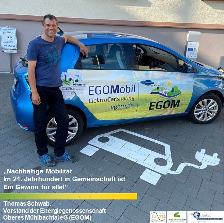 🌍Heute ist internationaler Genossenschaftstag #CoopsDay #TagDerGenossenschaften. 
Die Energiegenossenschaft Oberes Mühlbachtal (EGOM) bietet e-Carsharing mit 100 % Erneuerbare Energie an 4 Standorten. ℹ️ Weitere Informationen unter egom.de
📸 EGOM