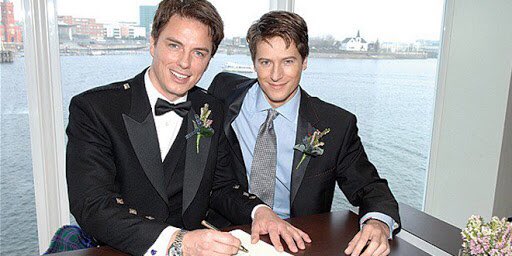 Happy Birthday @TomCruise, pictured here with the leader of the church of @Scientology and Captain Of The Sea Organisation David Miscavige.