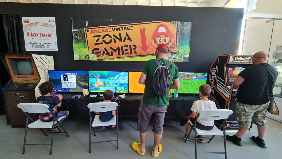 Arcade_Vintage's tweet photo. #MuseoArcadeVintage - Estamos de vuelta !! Hoy, después de un largo tiempo, volvemos a abrir nuestras puertas para poder estar de nuevo con vosotros. Os esperamos con un montón de novedades ! https://t.co/ikzXxVZmSg