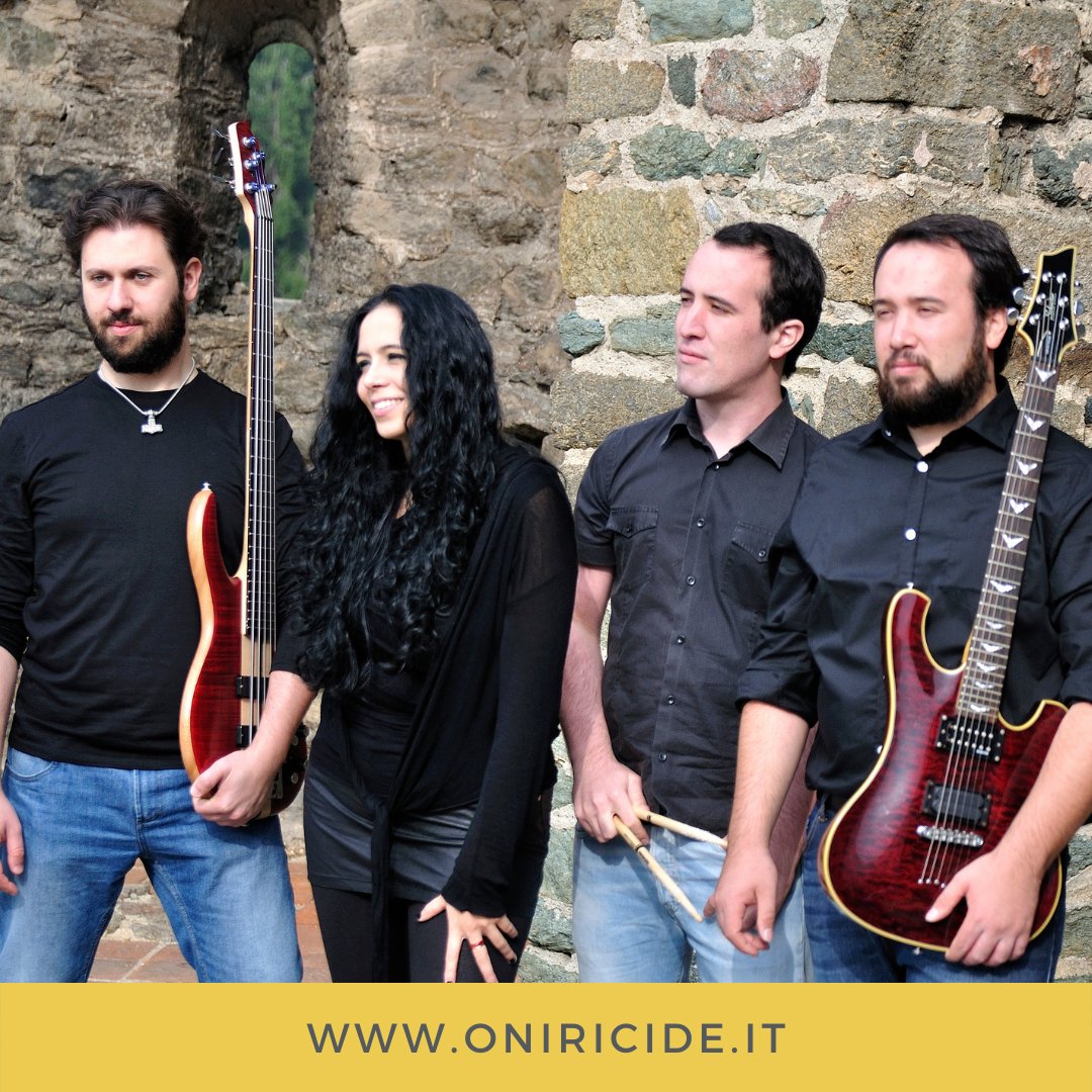 Oniricide's tweet photo. 👉Potete parlarci del vostro background musicale?  
Andrea:
"Il nostro background musicale è piuttosto vario. Un bel mix insomma…  [intervista su Systemfailure https://t.co/HS97bdtBbR]
#metal #rock  #guitar #band #concert #heavymetal #guitarist #picoftheday #rockband #symphonic https://t.co/fMPrtsQU7v