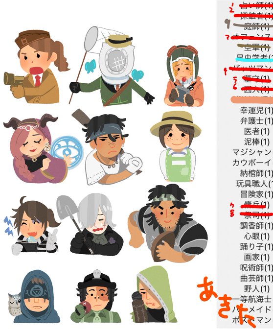 某いらすとサイトのあれパロの素材作ろうとおもったんですけどあきました。 