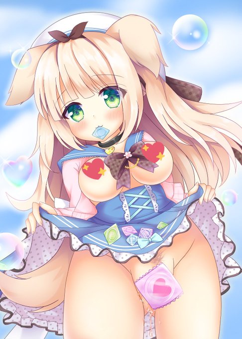 わふ!たくさん飴が見つけた( ^ω^)!
#おひるねショコラ 