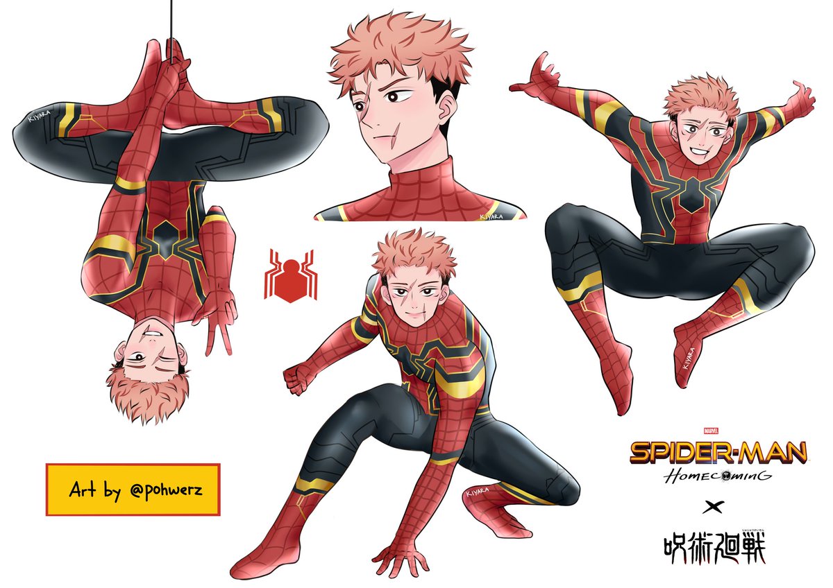 Just found out that Yuuji and SpiderMan share the same Japanese VA 

[#呪術廻戦 #虎杖悠仁 #JujutsuKaisen #Yuuji #SpiderManHomecoming #Avengers]
