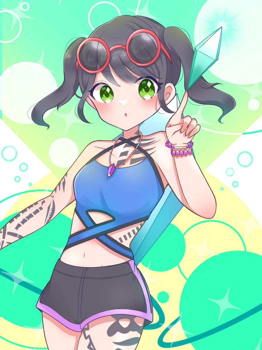 スキューバクリスタルちゃん💎 #フォートナイト #FortniteArt