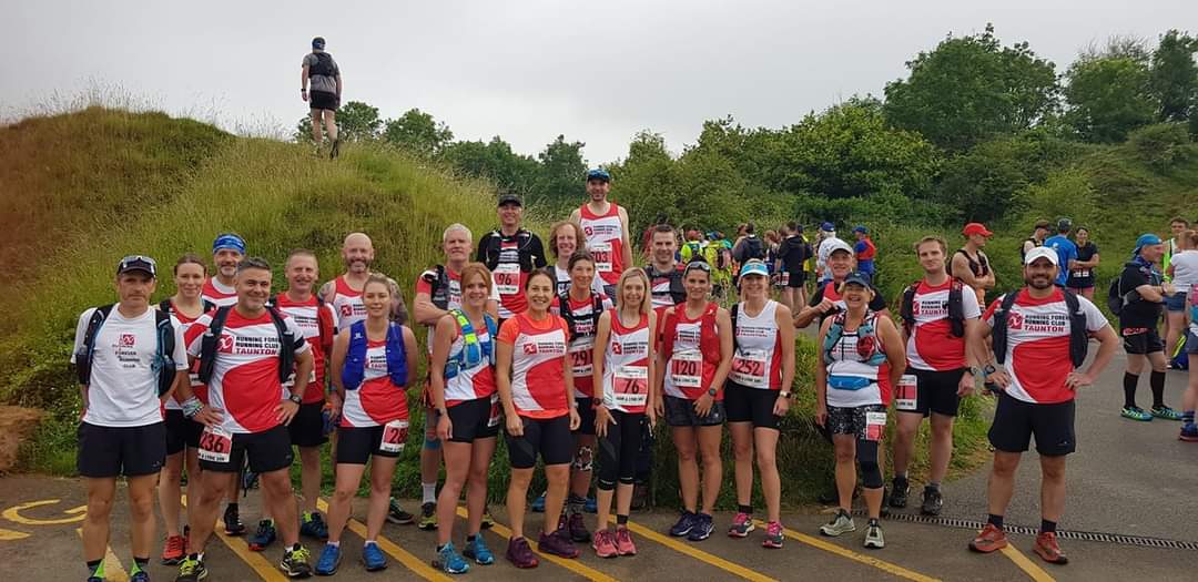 Impressive #RFRC turnout for today's <a href="/albionrunninguk/">Albion Running</a> #HamtoLyme #ultramarathon #trailrunning