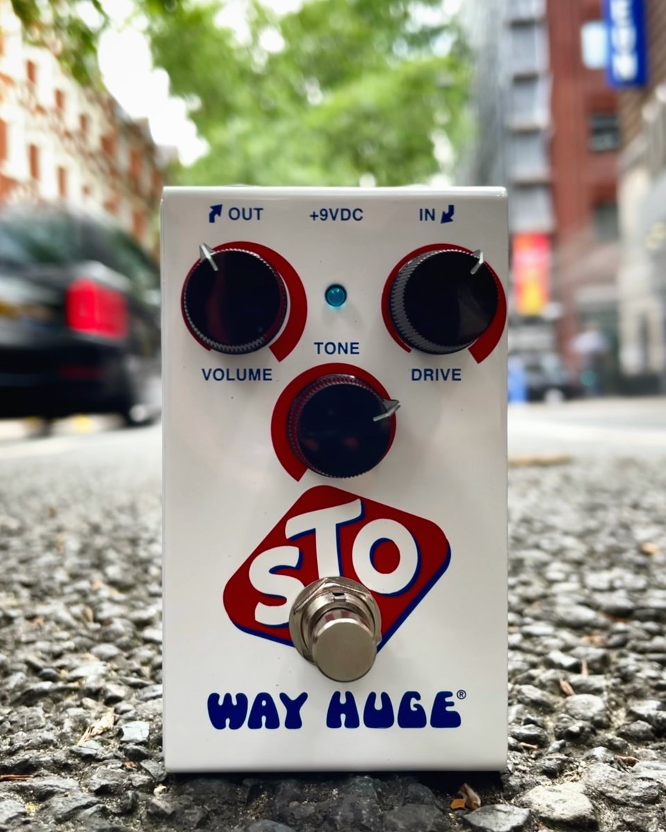 NOW IN STOCK - WAY HUGE SMALLS STO “Super Terrific Overdrive” The