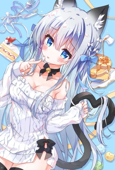 水色ver💙 #オリジナル 