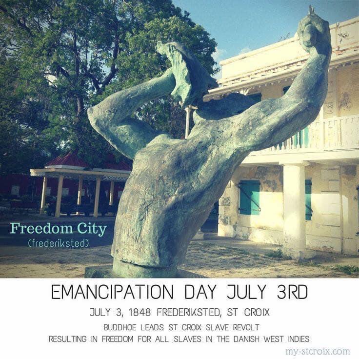 DrKKelly's tweet photo. Yโall already know!! Happy Emancipation Day to my #USVIMassive!! #GeneralBuddhoe #Frederiksted #FreedomCity #Freedin1848 #IslandGirl #History ๐ป๐ฎ๐ป๐ฎ https://t.co/Wk1Nq7DziW