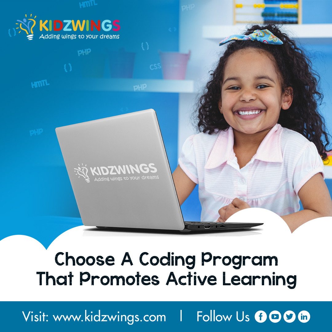 kidzwings's tweet image. Active learning helps your kids learn faster and better. At Kidzwings, we design games and puzzles that help your kids learn to code. For more information, please visit our site: bit.ly/3fUY4qS
#codingforkid #liveonlinecodingforkids #codingisfun #LearnCodingOnlineFree