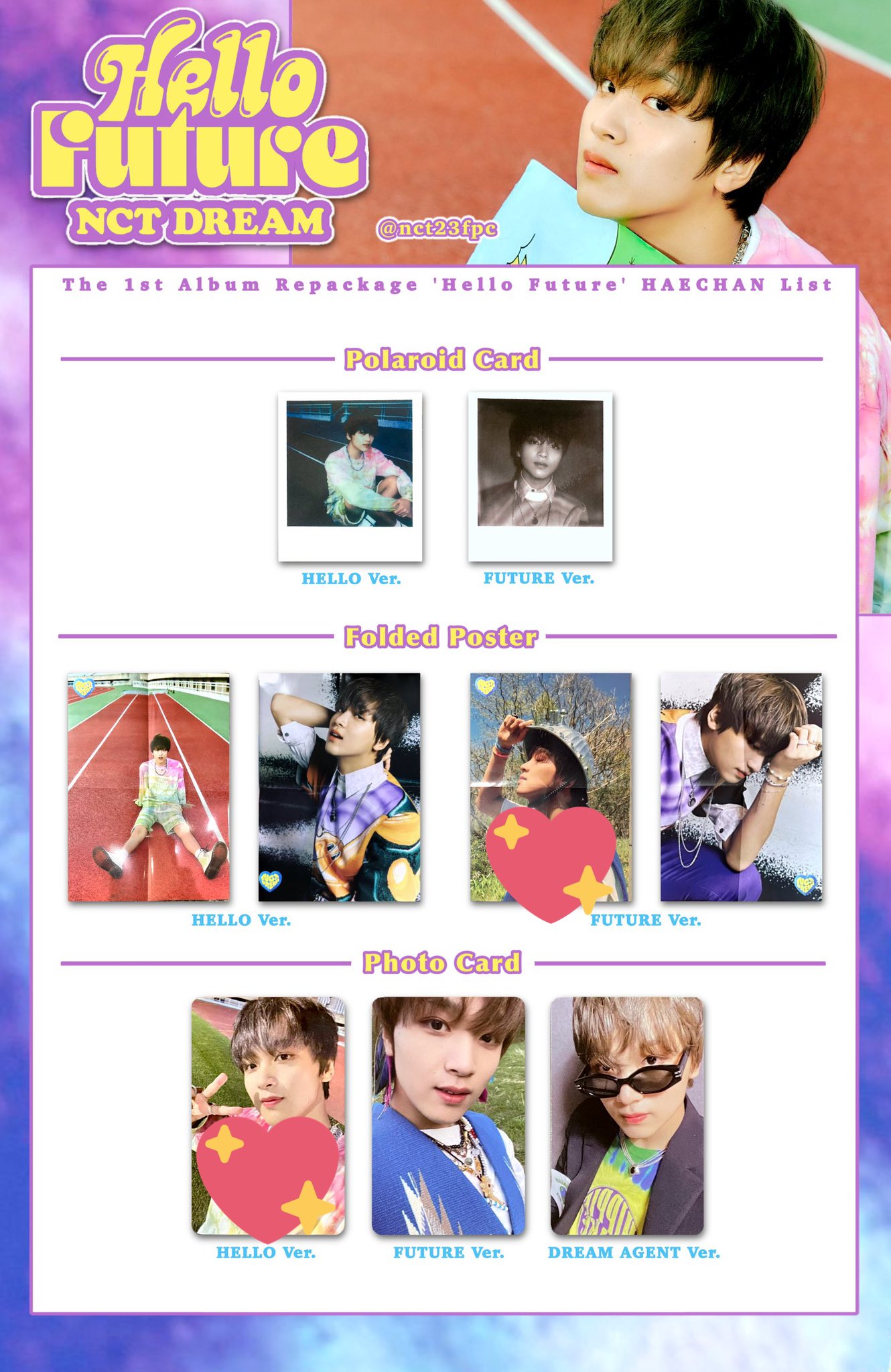 NCTDREAM つけれ hello future ヘチャントレカ NCTDREAM つけれ hello future ヘチャントレカ