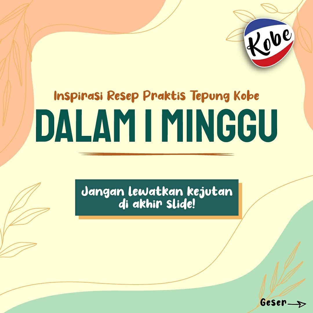 dapurkobe's tweet photo. Bingung mau masak apa saat harus #DiRumahAja? Yuk cek ide masak dalam 1 minggu ini, Bunda! Untuk resep lengkapnya bisa cek https://t.co/W8pQzQEyUj yah. Pastikan Bunda cek sampe part 3 ya, karna ada kejutan di akhir slide, lho! π (pt3) #kobe #dapurkobe #tepungkobe #resepandalan https://t.co/WKDWoWo0QP
