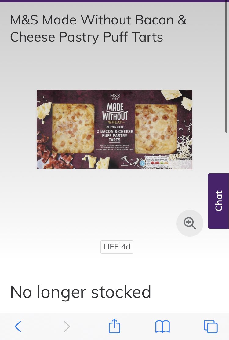 These are the one of the best things you have made #glutenfree  <a href="/marksandspencer/">M&S</a> -what have you done with them? Why have they disappeared? #coeliac #bringbackthetarts