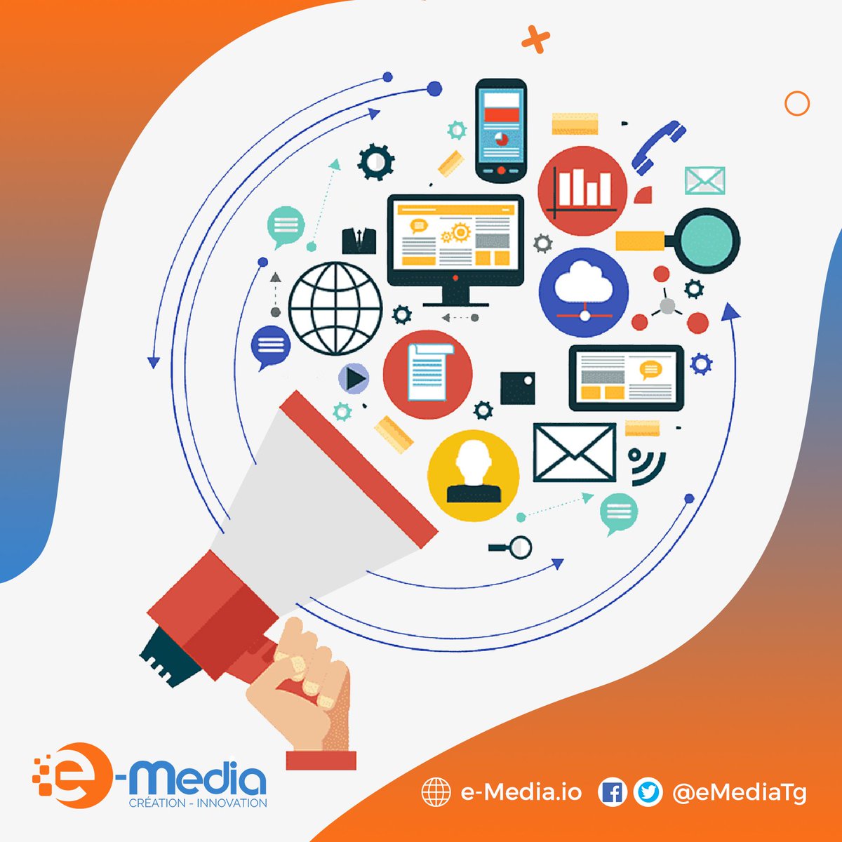 eMediaTg's tweet photo. Voulez-vous augmenter les visiteurs sur votre site, convertir ces visiteurs  en  leads ? Ou carrément fidéliser vos clients en établissant une relation régulière avec ces derniers ? Lire la suite: https://t.co/yjd2Q3hRYX 

#StratégieDigitale
#MarketingetCommunication
#eMedia https://t.co/TmpXzkyXpX