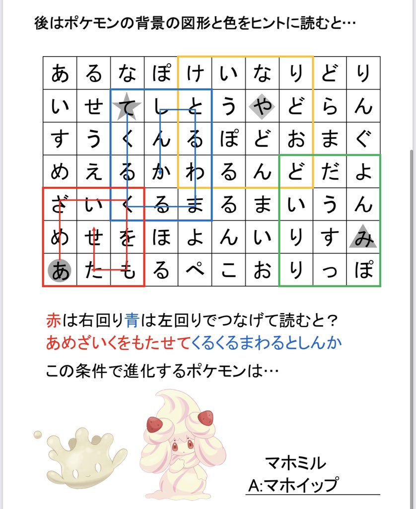 さつま 正解発表 ニョロゾに進化するとお腹の渦が逆回りになるの皆さん知ってましたか 今回の問題は剣盾未プレイの方には難しかったかも 抽選権獲得できた方5名はこの後ツイートします T Co Ya7fmk30qq Twitter