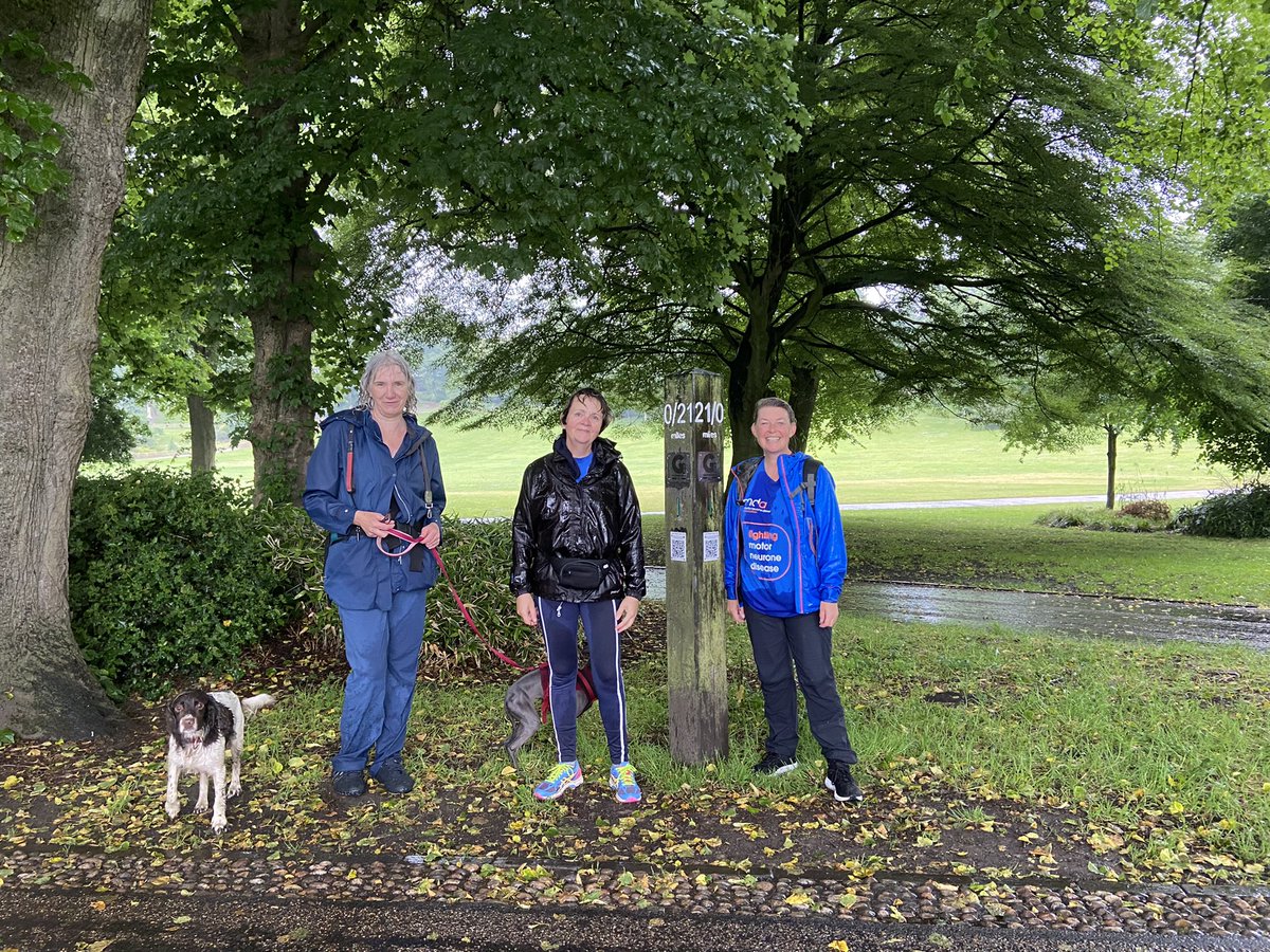 PrestonMnd's tweet photo. #TeamMND through the rain on our practice walk through part of the Guild Wheel. If you’d like to join us, see details ⬇️ @drsureshchhetri https://t.co/TIUDcZ3khv