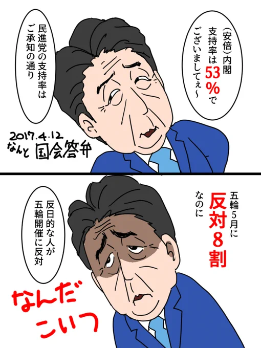 安倍前首相「反日的な人が五輪開催に強く反対」 月刊誌の対談に 
https://t.co/KFvYSSGVp5 