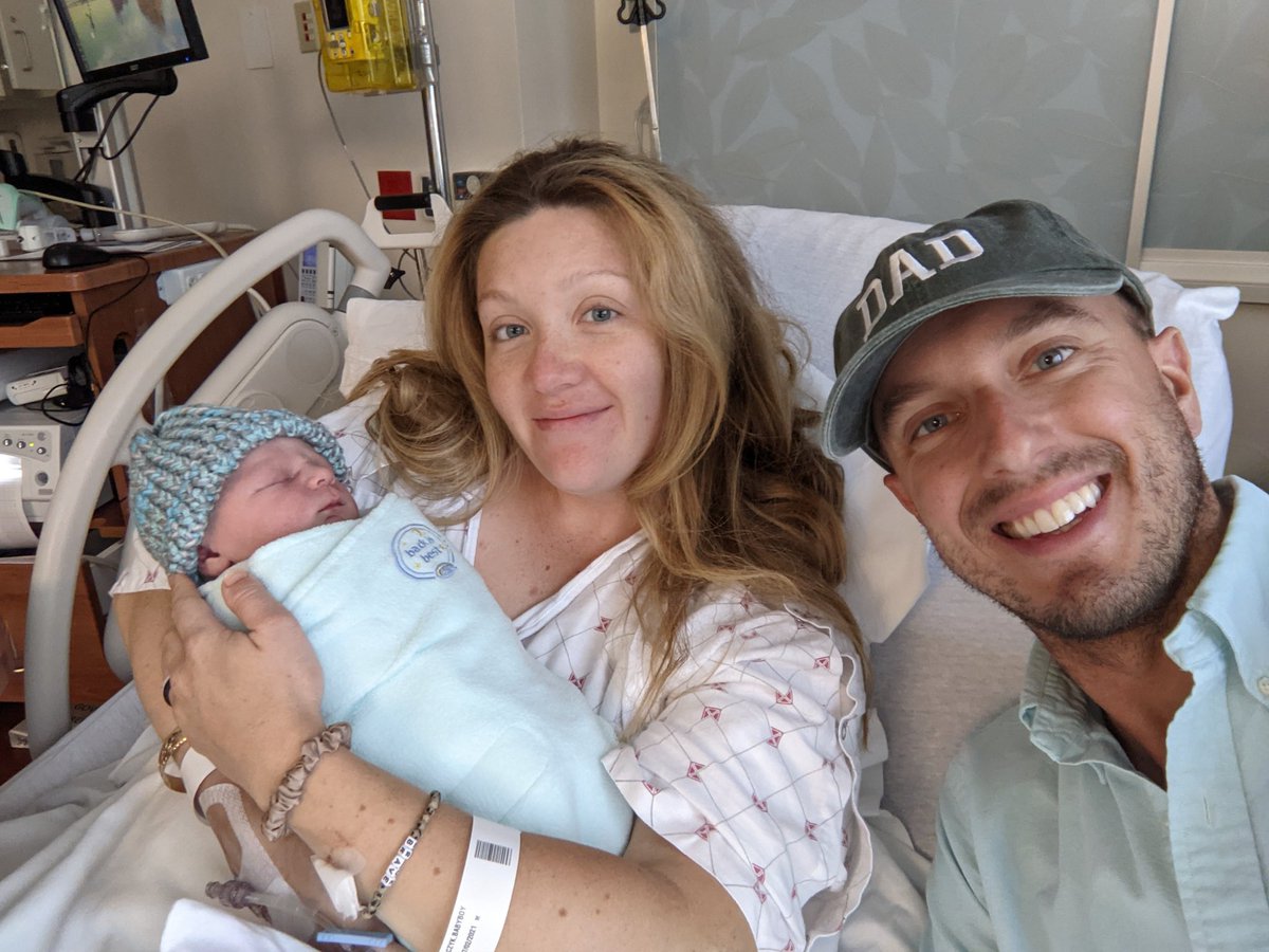 haolechild's tweet photo. Yesterday @MarkWalczyk and I welcomed the arrival of our child, Atticus. https://t.co/Q5hhx4etCU