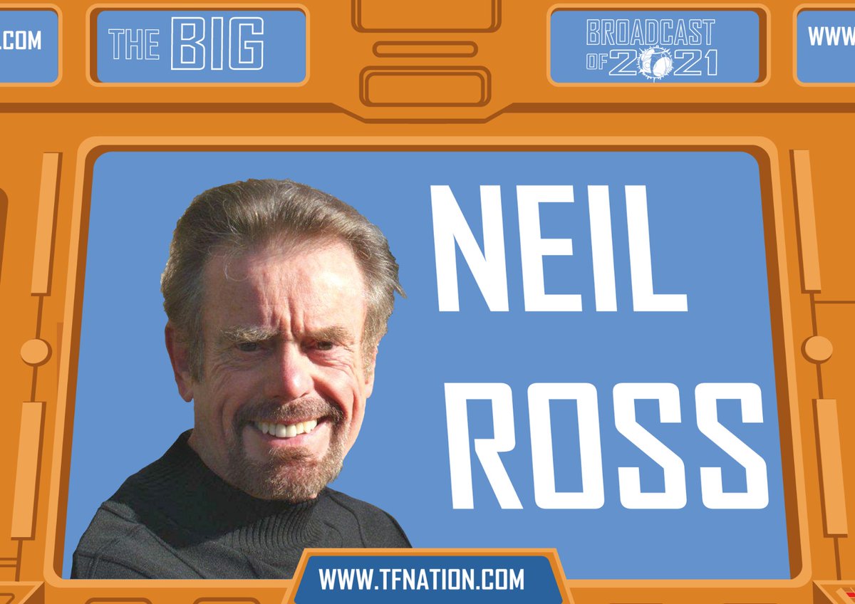 Hook, Line & Springer! 

We're ecstatic to reveal our first guest for the #TFNbroadcast 2021: voice actor Neil Ross! Click through for details! (New dates 13-14 August 2021)

tfnation.com/blog/big-broad…

#tfnation #convention #fanconvention #transformers #transformersconventions#