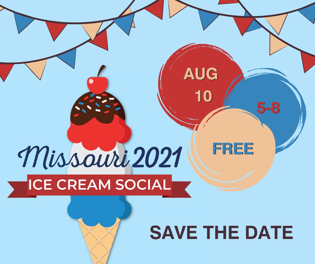 LS_History's tweet image. Save the date, you are invited to an ice cream social to celebrate Missouri's 200th anniversary of statehood! There will be lots of fun activities for kids and adults all in the 200 block of West Main St. @lsummitchamber @downtownls @cityofLS @lsdtownrotary @lsrotary @LSSymphony