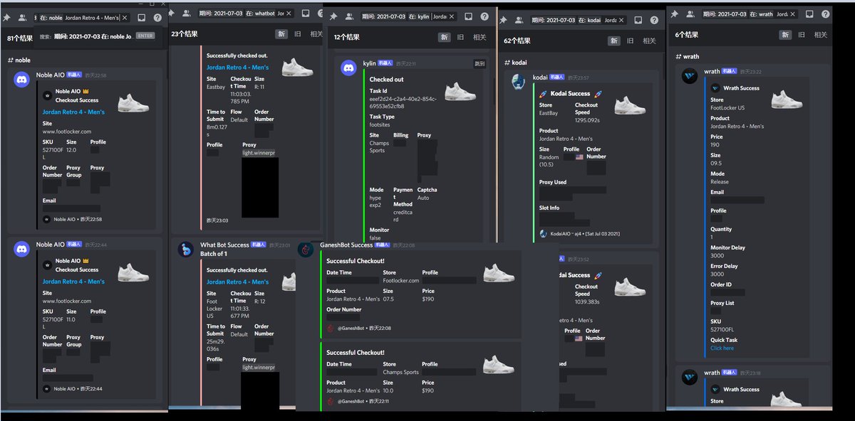 Thanks
@Bashgang__ <a href="/Goodfellas_Club/">Goodfellas</a> 
<a href="/WinnerProxies/">Winner proxies</a> <a href="/Profess0r__/">Tbb小作坊</a> 
<a href="/Noble_AIO/">Noble AIO</a> <a href="/KodaiSuccess/">Kodai SUCCESS.</a> <a href="/whatbotsuccess/">What Success</a> <a href="/wrathsoftware/">Labubumaster</a> <a href="/KylinBot/">KylinBot</a> <a href="/GaneshCooked/">GaneshCooked</a>