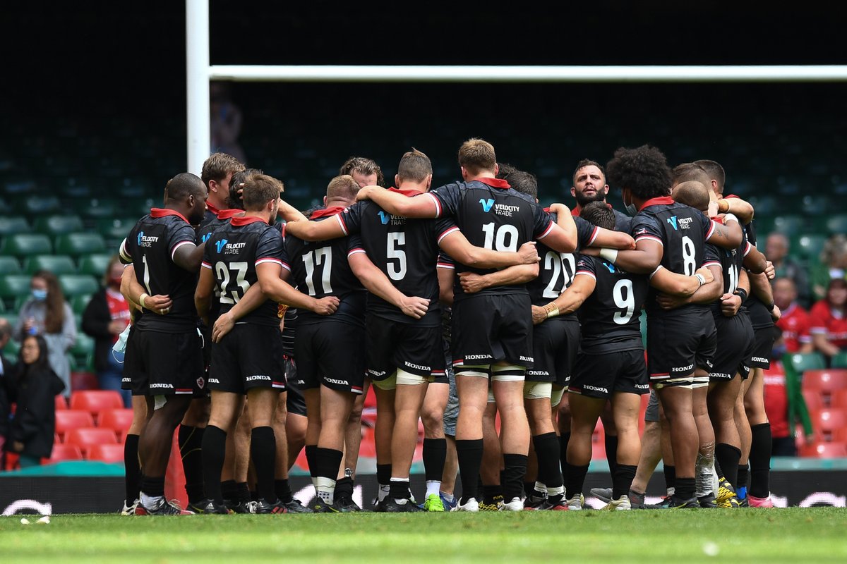 RugbyCanada's tweet photo. Congratulations to all our debutants who earned their first caps today:

🍁 Siaki Vikilani
🍁 Ross Braude
🍁 Quinn Ngawati
🍁 Cooper Coats
🍁 Tyler Rowland
🍁 Donald Carson
🍁 Michael Smith

#RugbyCA | @DHLRugby https://t.co/V8Uxm0OzdC