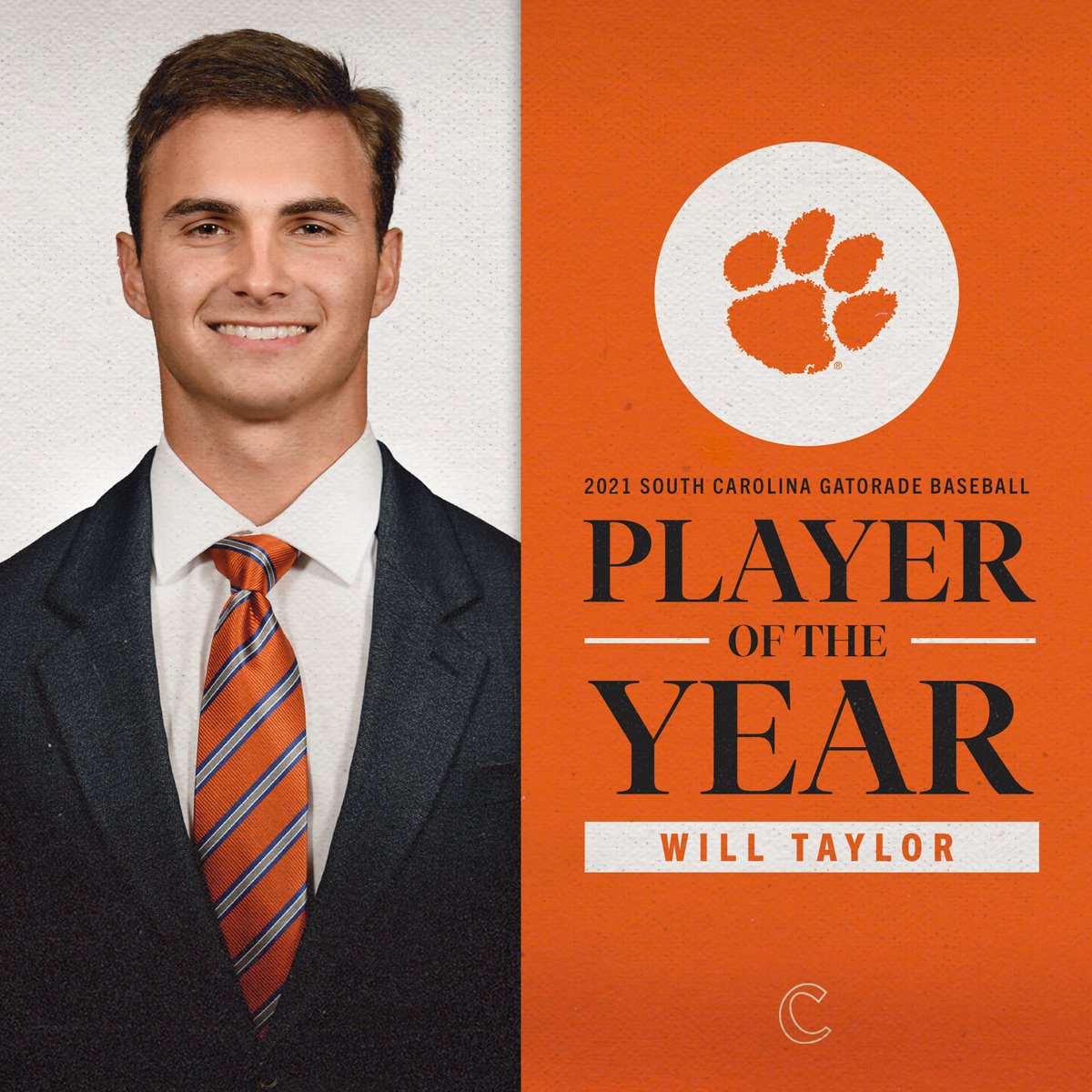 BradleyLeCroy's tweet photo. Congratulations, @willtaylor_10!  👏 💯 🐾 More big things to come in your career! https://t.co/yYamTDlH6W