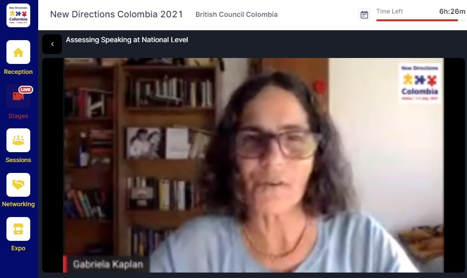 Assessing Speaking at National Level #NewDirectionsLatam <a href="/uyBritish/">British Council Uruguay</a> <a href="/CeibalEnIngles/">Ceibal en Inglés</a> <a href="/fundacionceibal/">Fundación Ceibal</a> with Gabriela Kaplan discussing the challenges of assessing speaking skills of elementary school children in public education <a href="/arBritish/">British Council Argentina</a>