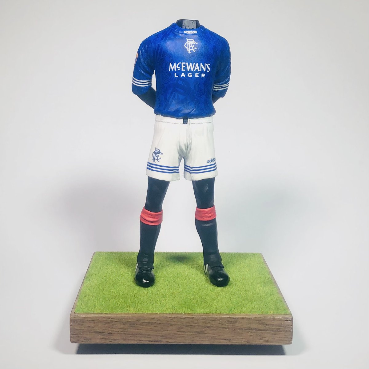 TinyJerseys's tweet photo. Realized I never posted the “official” finished version of this @RangersFC kit from 94-96. So here he is…TinyBrianLaudrup https://t.co/6HFb25KB1y
