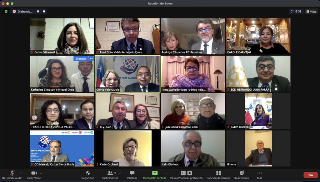 RRequinoa's tweet photo. Sesión solemne de cambio de mando en RC Requínoa, la cual contó con la presencia de socios, esposas y autoridades rotarias; bienvenido Presidente Leonardo Vilches Boscan @Rotary @Distrito4340RI https://t.co/qfaK7JDC1a