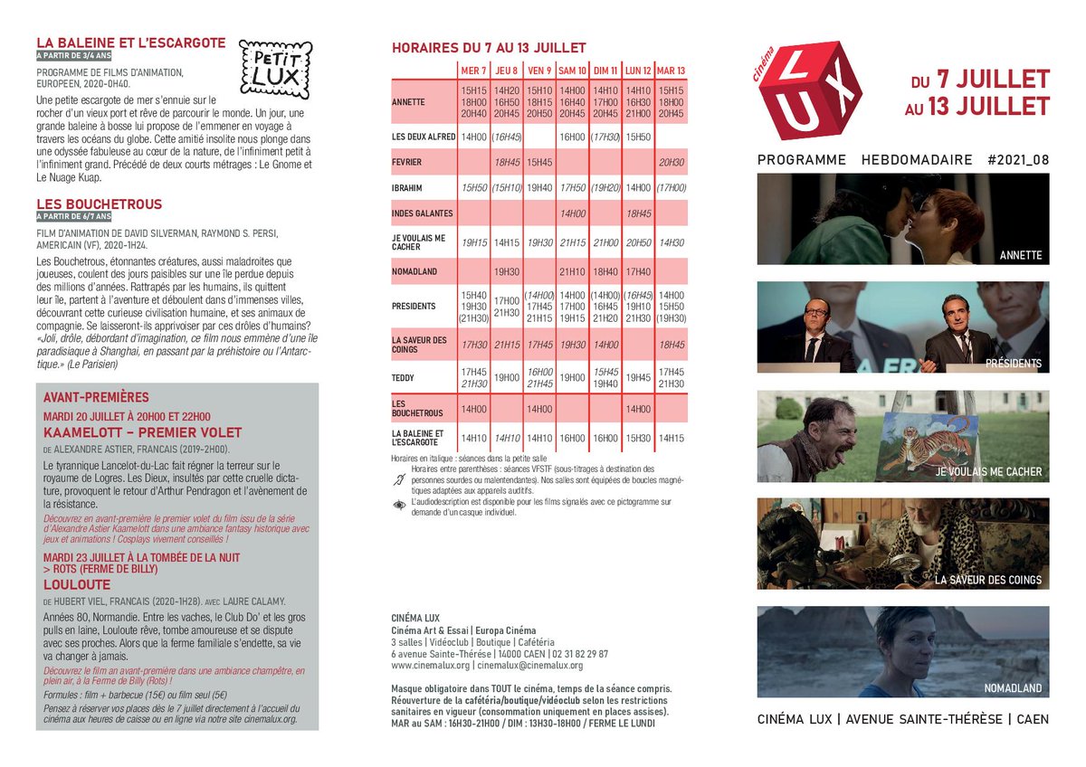 Cinéma LUX Caen tweet media