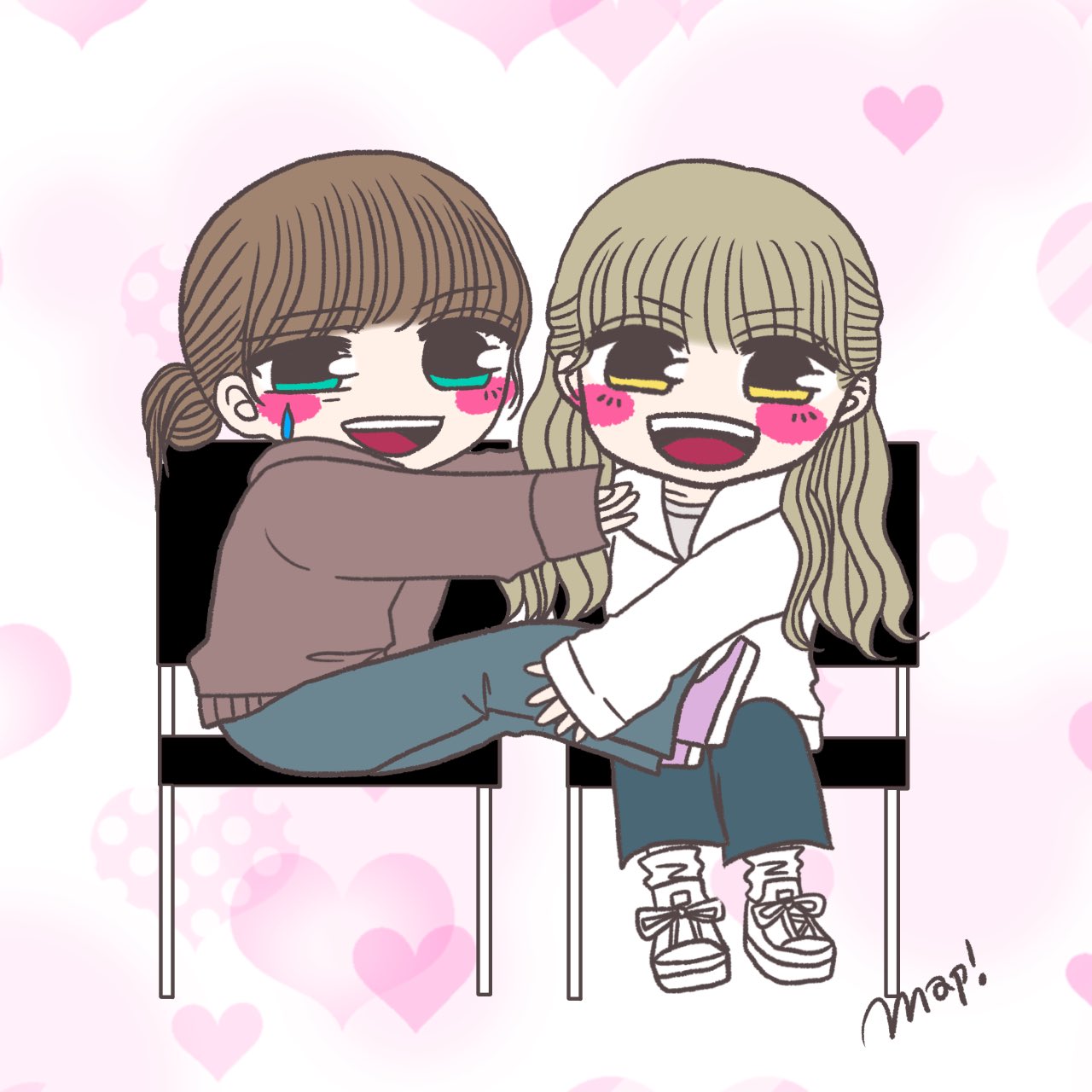 まぴ 公然リクマユイチャイチャ Niziu Niziu Scout Niziufanart Super Summer T Co Bjawlx1g24 Twitter