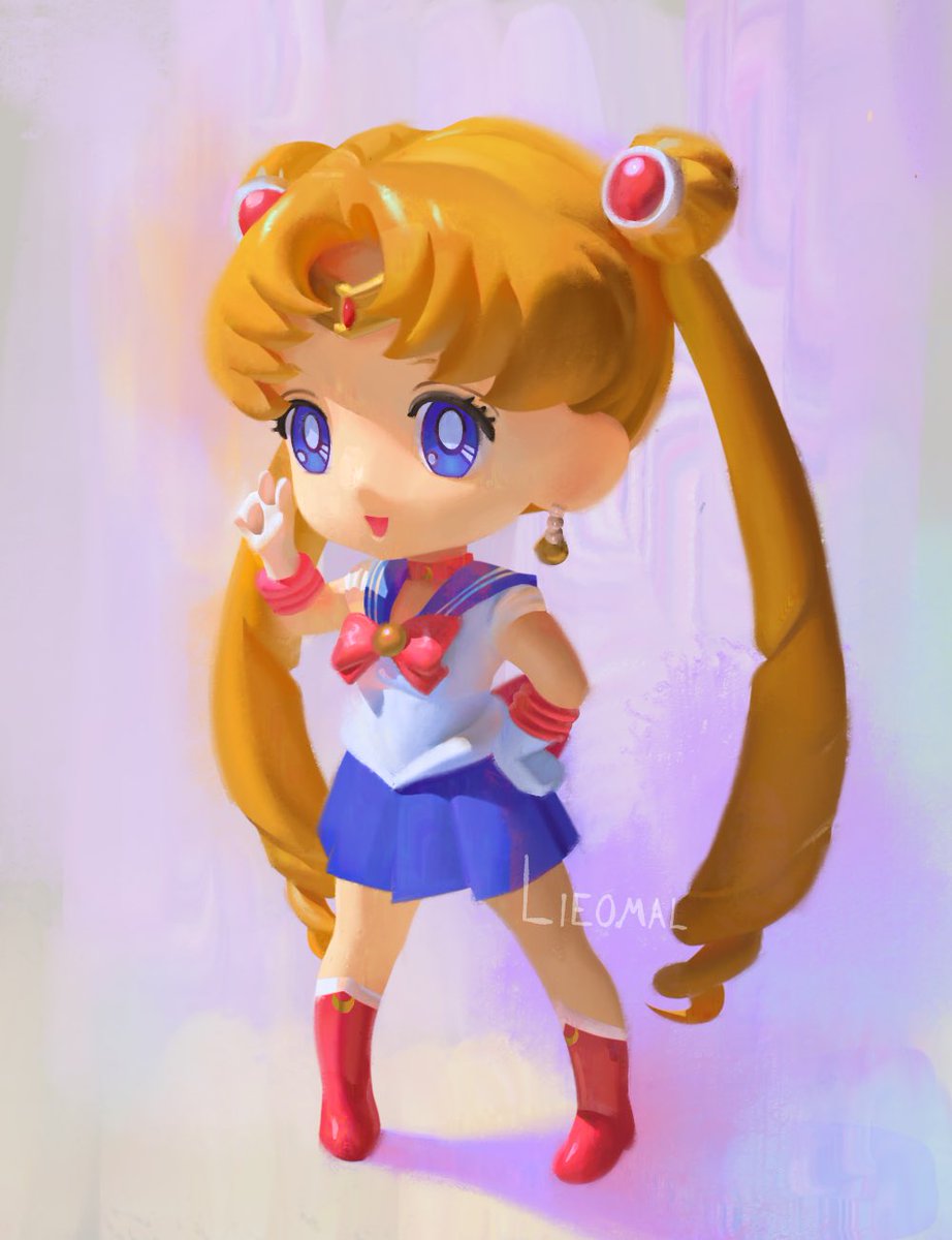 study of a friend’s sailor moon figure from a while ago