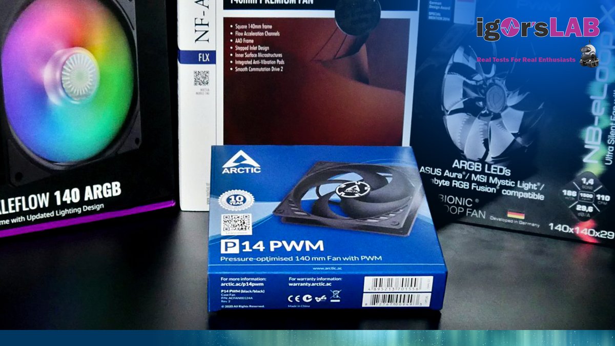 ARCTIChannel's tweet image. Our P14 PWM promises better price and performance compared to 5 other fans from different brands. 🔥
&quot;With the P14 from Arctic, the smart spenders is also way out in front.&quot;

#cooledbyarctic #smartspender #casefan #p14
