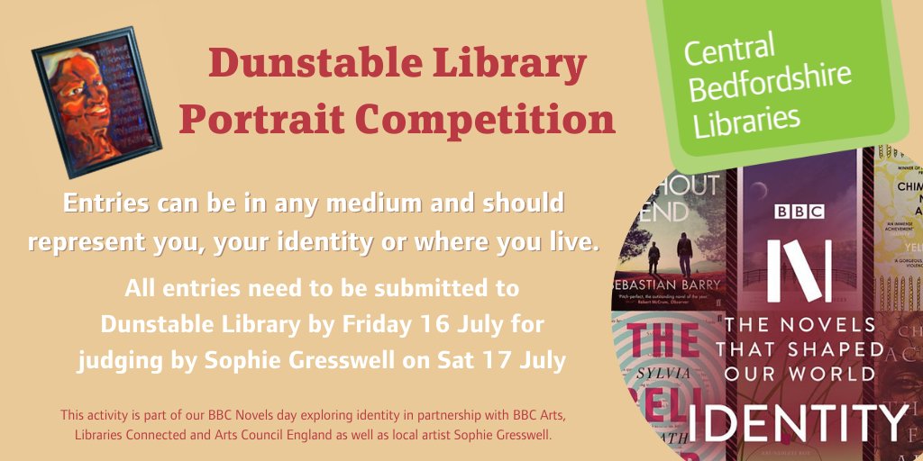 Central Bedfordshire Council Libraries on Twitter "Calling all artists🧑‍🎨! Dunstable library is