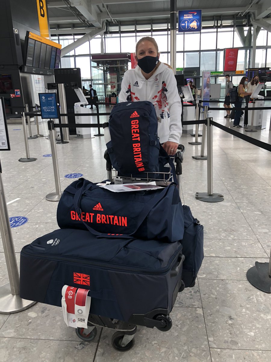 EmGardner1's tweet photo. Here we go! 🇯🇵 🇯🇵 🇯🇵 Feel very fortunate to be going to another Olympics with @TeamGB. I’m sure it will be a great one 🙌🏻👍🏻😁 https://t.co/yP8JKuQBRE