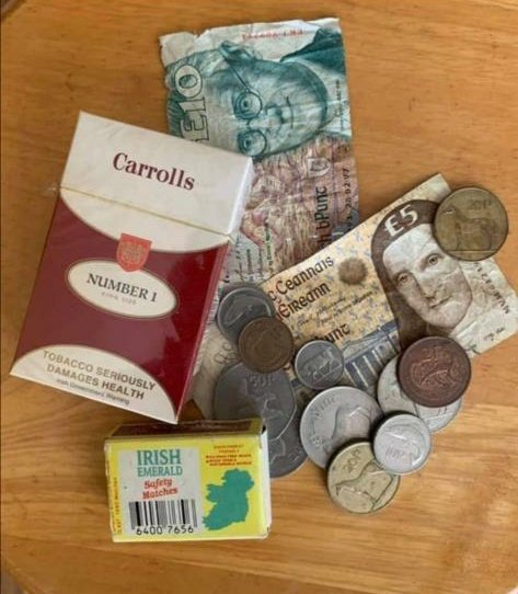 Just found a jacket that I wore the last time I was inside a pub, loving finding money I never knew I had. #indoordining