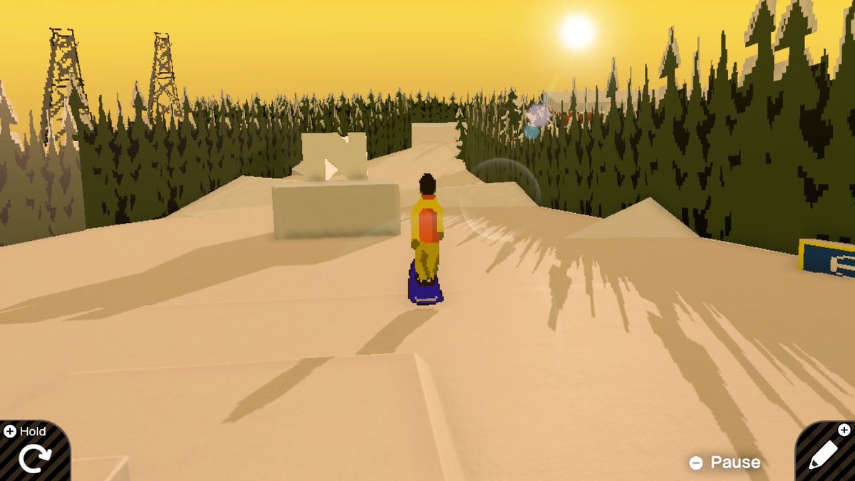 TweetMLee's tweet image. Great to finally get Wave Race &amp;amp; 1080 Snowboarding on #NintendoSwitch! Even though I had to make them myself. 😉👀 Check then out if you can! #GameBuilderGarage