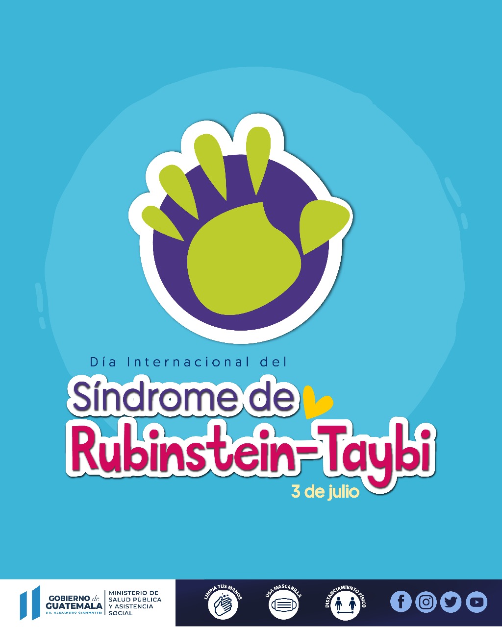 Día Internacional del Síndrome de Rubinstein-Taybi - AMIIF