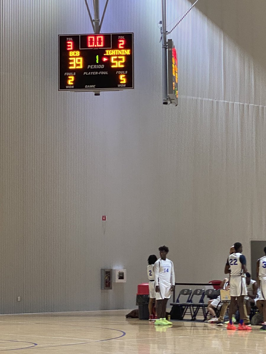 CoachRaymond23's tweet photo. Halftime! @ATL_Lightning putting on an offensive clinic! Really like what I see from this team. Skill makes up for their lack of size! @CoachHixonDimes @Bra2en @spazzdev @KhristianClark1 @vjoshton https://t.co/na29nGkYM7